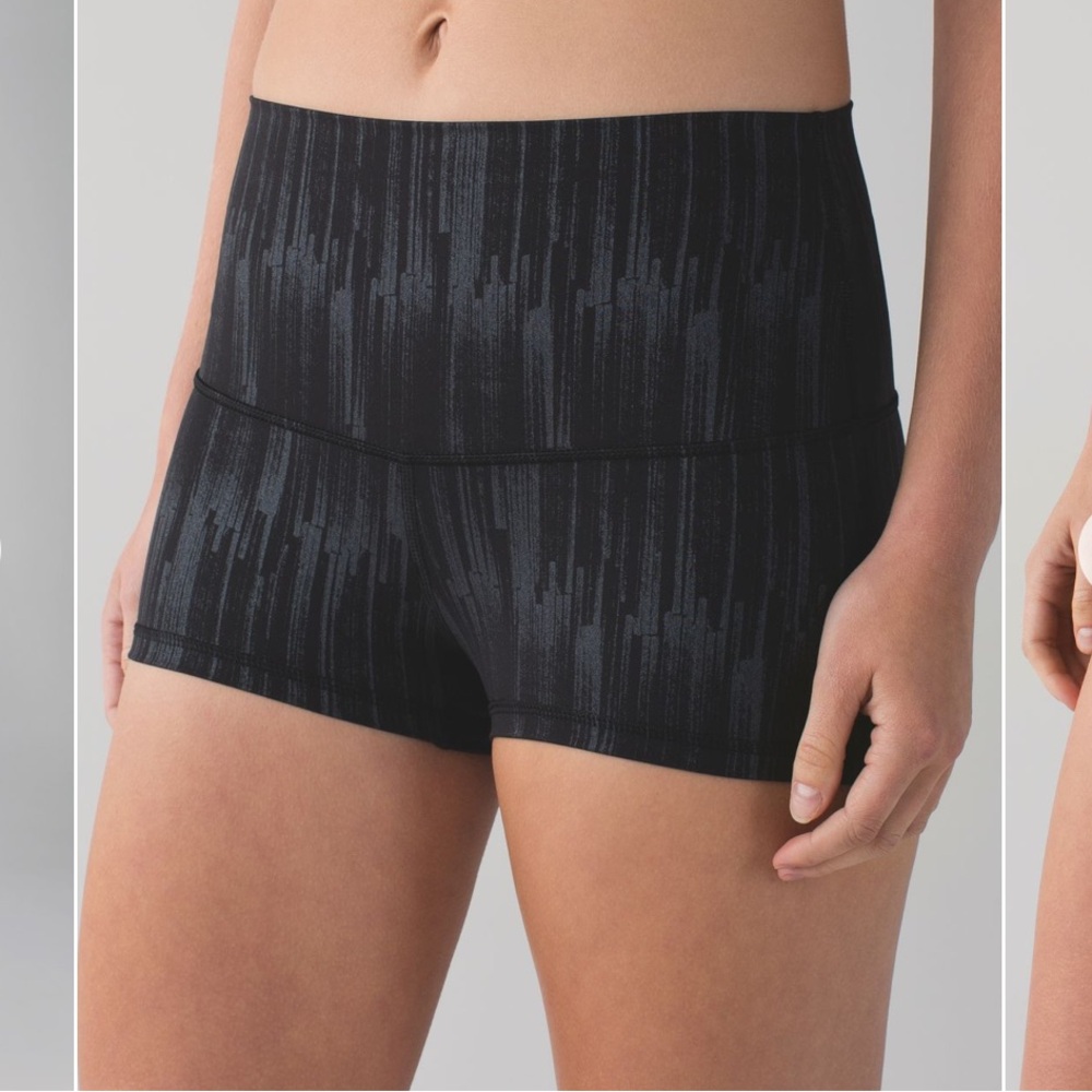 lululemon athletica Women's Lux Boogie Short in Black Multi